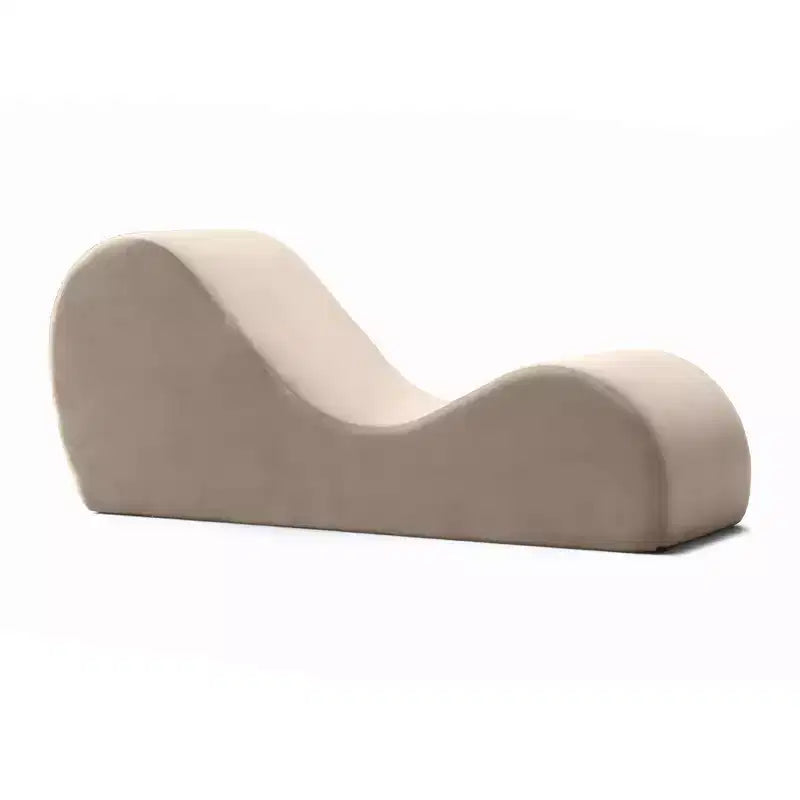 Elegantní lenoška Avana na jógu - vyrobeno v USA - skvělá na protahování, relaxaci, cvičení a další aktivity, 60D x 18W x 26H palců, světle šedá