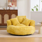 Sitzsack-Sofa für Erwachsene und Kinder, übergroßer Cord-Sitzsack mit 3 Kissen und Armlehne für Wohnzimmer oder Schlafzimmer
