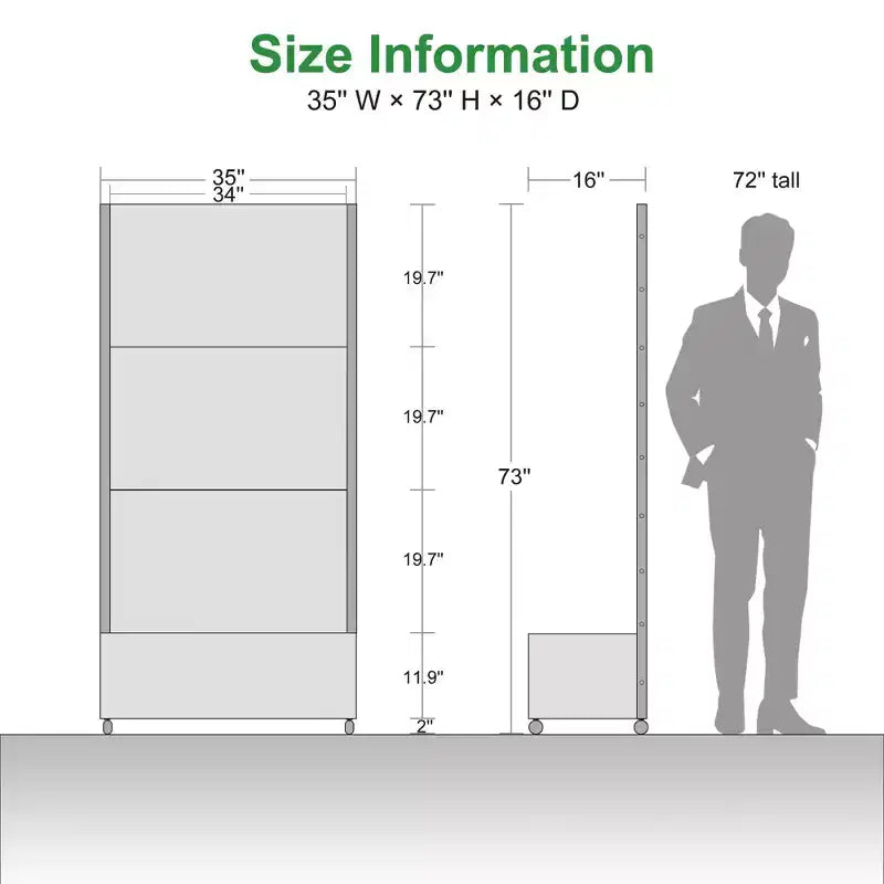 MAYEERTY-Pflanzkasten mit Rankgitter, schwarzes Eisennetz, Stil 01, 72x47x16in, 3-teiliges Set