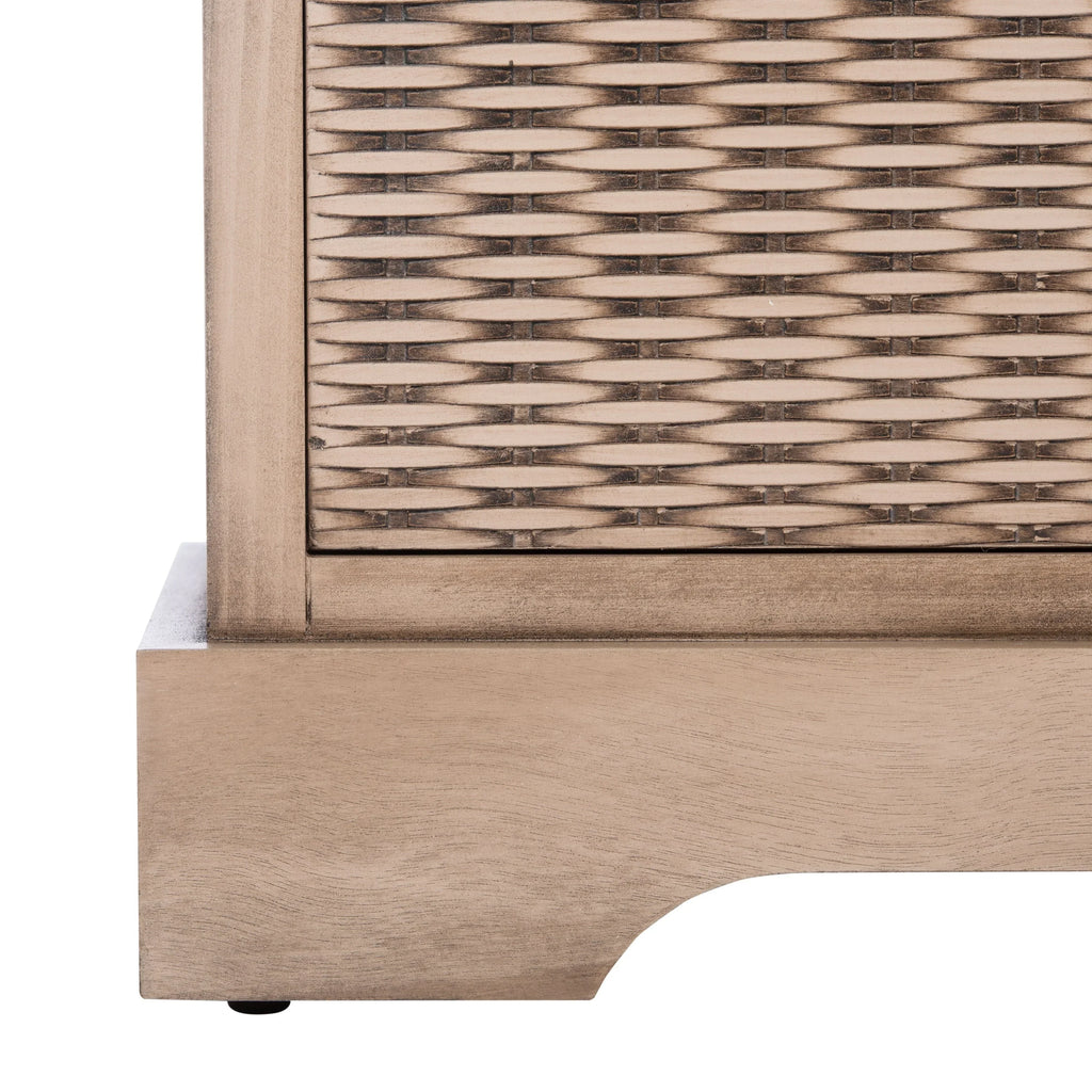 Úložná lavice SAFAVIEH Fiorello se 3 zásuvkami a polstrováním - 47.3 W x 15 L x 19 H - 47Wx15Dx19H