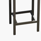 Bistrotisch-Set mit 3 Hockern