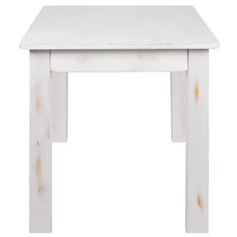 Prostokątny stół do jadalni Flash Furniture 46 x 30 z litej sosny
