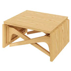 2-in-1-salontafel, uitschuifbare eettafel, tafel met verstelbare hoogte voor thuis en kantoor, ruimtebesparend - ModernLuxe