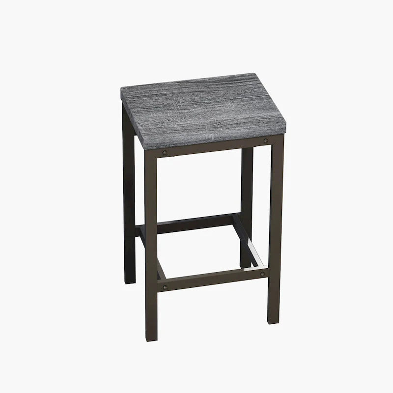 Bistrotisch-Set mit 3 Hockern