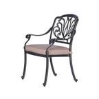 13dílná jídelní souprava Manasquan z gunmetal hliníku od Havenside Home