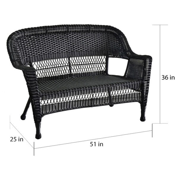 Čtyřdílná ratanová sedací souprava na terasu