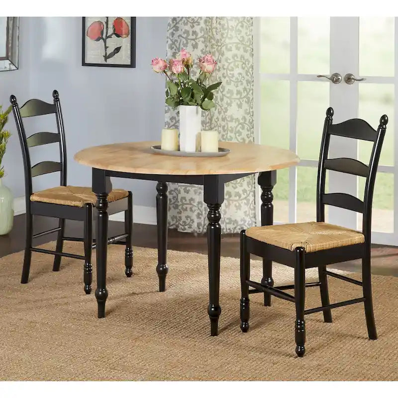 Simple Living Jessie eetkamerstoelen met ladderleuning (set van 2)