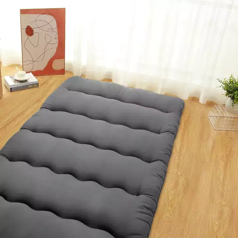 Japonská futonová matrace, skládací podložka na spaní na podlaze, tatami podložka do domácnosti, kempingová matrace