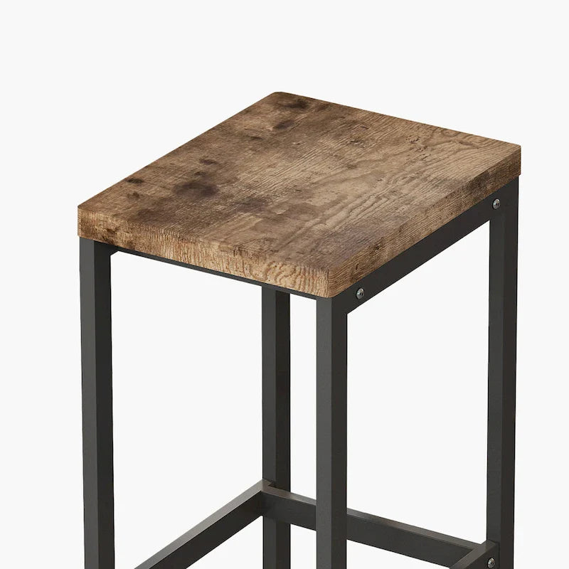 Bistrotisch-Set mit 3 Hockern