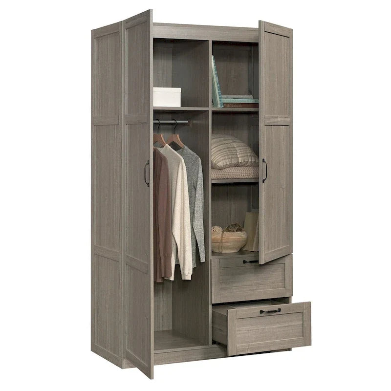 Armário de arrumação para roupa da coleção Sauder Select