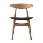 Conjunto de jantar norueguês dinamarquês em carvalho afunilado da iNSPIRE Q Modern