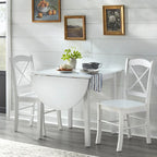Simple Living Venkovská 3dílná jídelní sestava s rozkládací deskou
