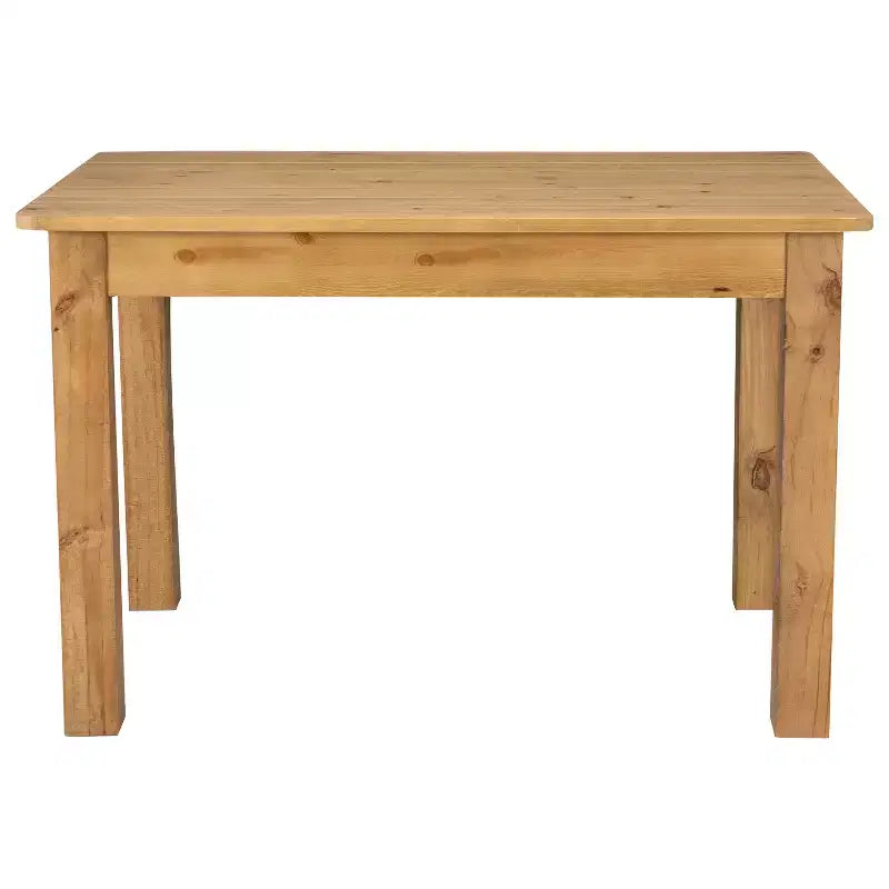 Prostokątny stół do jadalni Flash Furniture 46 x 30 z litej sosny