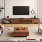 Moderner ausziehbarer und erweiterbarer TV-Schrank mit 4 Schubladen, für Fernseher bis 103 Zoll – 78,54 T × 15,74 B × 13,78 H