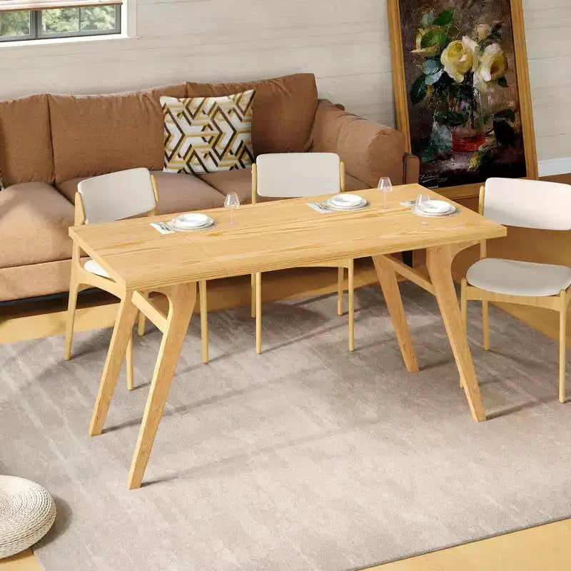 2-in-1-salontafel, uitschuifbare eettafel, tafel met verstelbare hoogte voor thuis en kantoor, ruimtebesparend - ModernLuxe