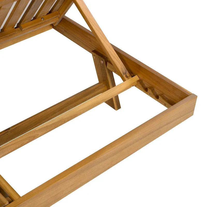 Christopher Knight Home – Michael Outdoor-Lounge-Set aus Akazienholz, 2-teilig