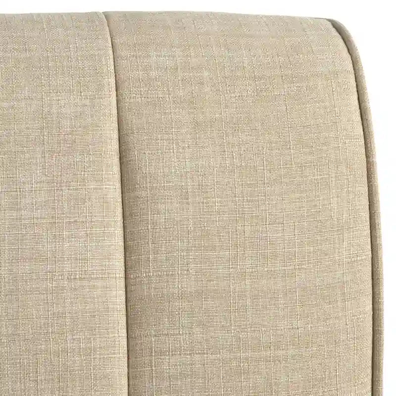 Conjunto de banqueta estofada de 3 peças Lifestorey Kerrington com costas caneladas