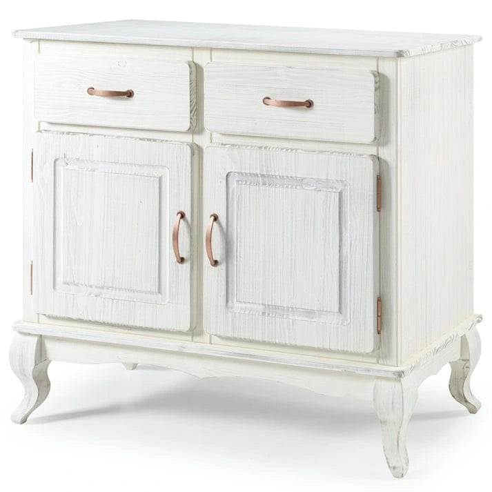 Grünes Buffet-Sideboard aus Holz