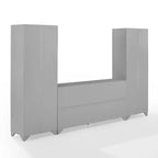 Set da 3 pezzi Tara di credenza e dispensa effetto usurato - Crosley