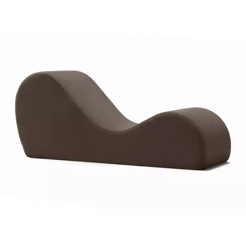 Elegantní lenoška Avana na jógu - vyrobeno v USA - skvělá na protahování, relaxaci, cvičení a další aktivity, 60D x 18W x 26H palců, světle šedá