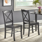 Cadeiras de jantar Simple Living Country Cottage (conjunto de 2)