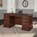 Bush Furniture Saratoga directiebureau met laden en opbergruimte