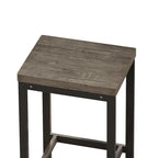 Bistrotisch-Set mit 3 Hockern