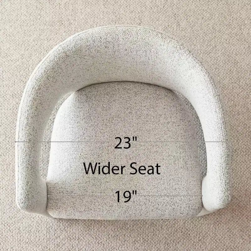 Set da pranzo compatto per 2 persone, sedie imbottite beige, tavolo da pranzo rotondo con piedistallo, arredo moderno compatto per cucina - Panipeachy