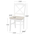 Simple Living Venkovská 3dílná jídelní sestava s rozkládací deskou