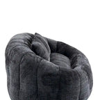 GDFStudio - Sofá descontraído Laurel em chenille para 2 pessoas, com espuma de alta densidade e conforto extra