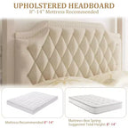 Queen-Size-Himmelbettgestell mit Pfosten, 4-Ecken-Betthalterungen, Lattenrost aus Massivholz, keine Bettfeder erforderlich, geräuschlos