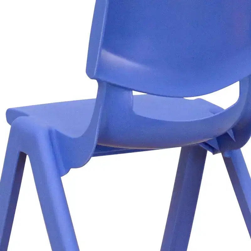 Rechteckiges, höhenverstellbares Aktivitätstisch-Set aus Kunststoff von Emma und Oliver, 23,625 W × 47,25 L, mit 6 Stühlen