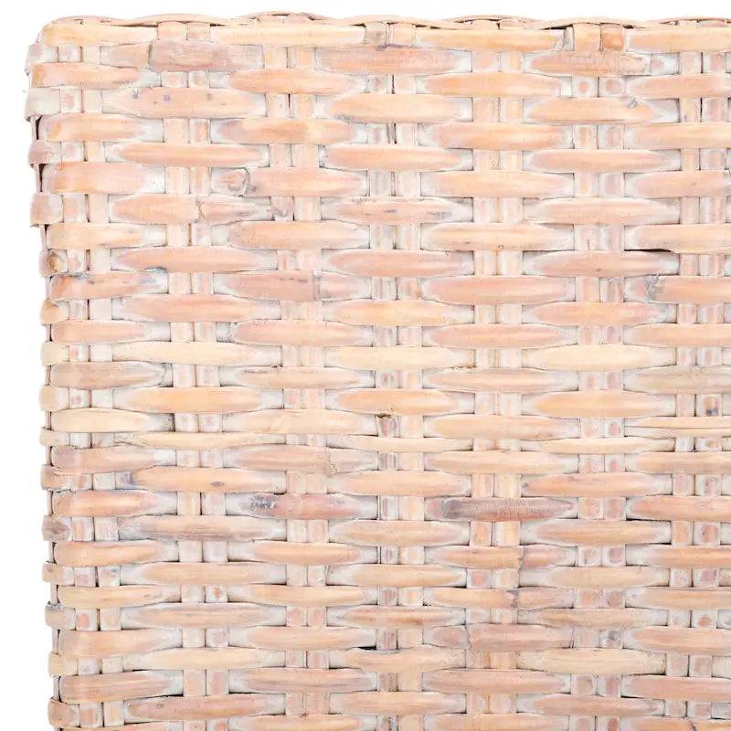 Conjunto de 2 cadeiras de jantar em vime natural 19W x 22D x 41H, estilo boho costeiro
