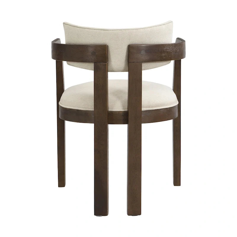 Conrad stilvoller moderner Esszimmerstuhl mit Armlehne von Christopher Knight Home