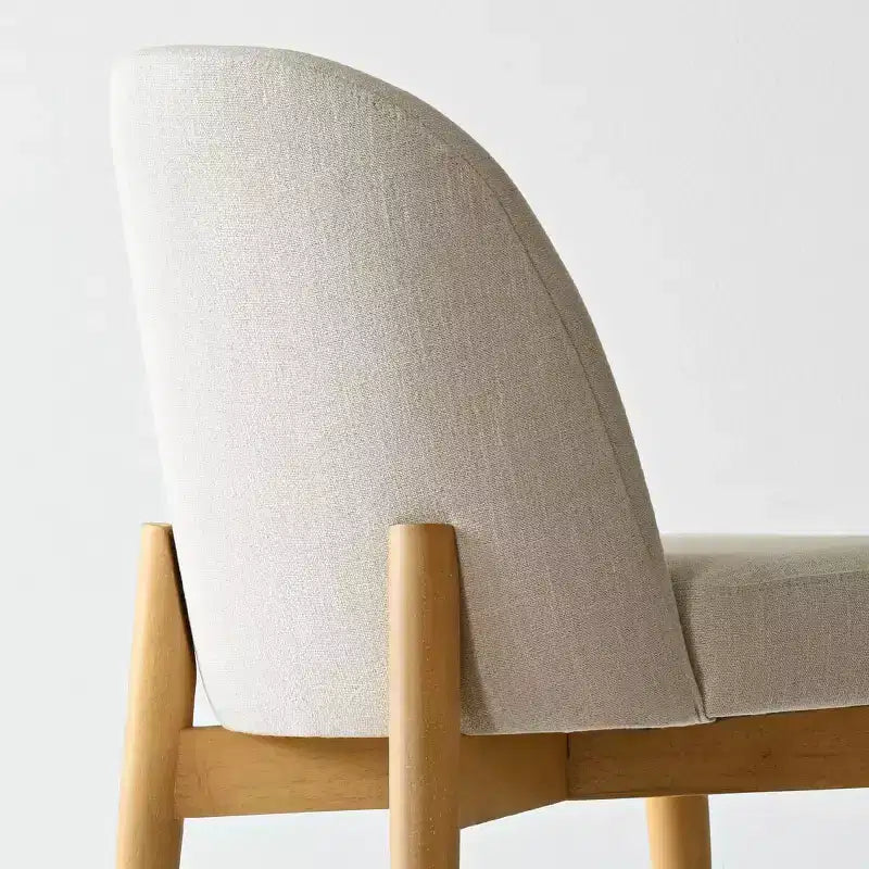 Ensemble de salle à manger de 7 pièces, table à tréteaux extensible de 78 à 96 po avec chaises rembourrées et pieds en bois massif – Panipeachy