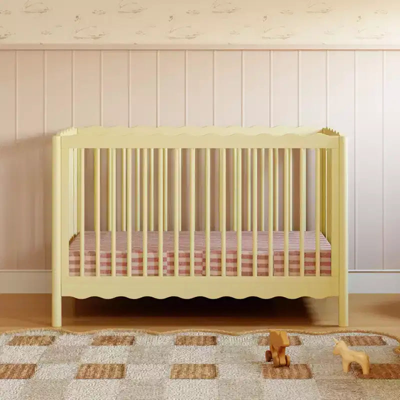 Babyletto Swell 4-in-1 umbaubares Kinderbett mit Umbausatz zum Kleinkinderbett