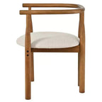 Set da pranzo ovale da 7 pezzi per 6 persone, grande tavolo da cucina familiare da 71", con 6 sedie da pranzo imbottite, noce - Christopher Knight Home