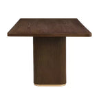 Conjunto de jantar moderno de madeira e metal Christopher Knight Home Yodsak com 7 peças e cadeiras giratórias a 180