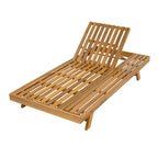 Christopher Knight Home – Michael Outdoor-Lounge-Set aus Akazienholz, 2-teilig