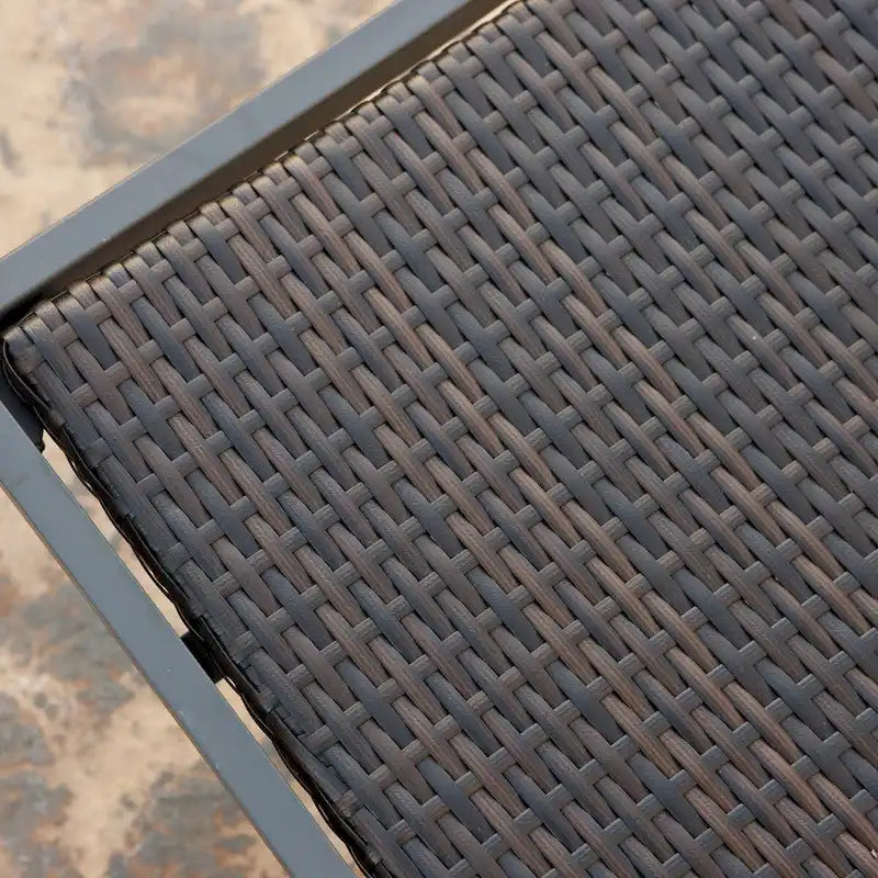 Conjunto de 4 espreguiçadeiras de alumínio para pátio exterior Deco