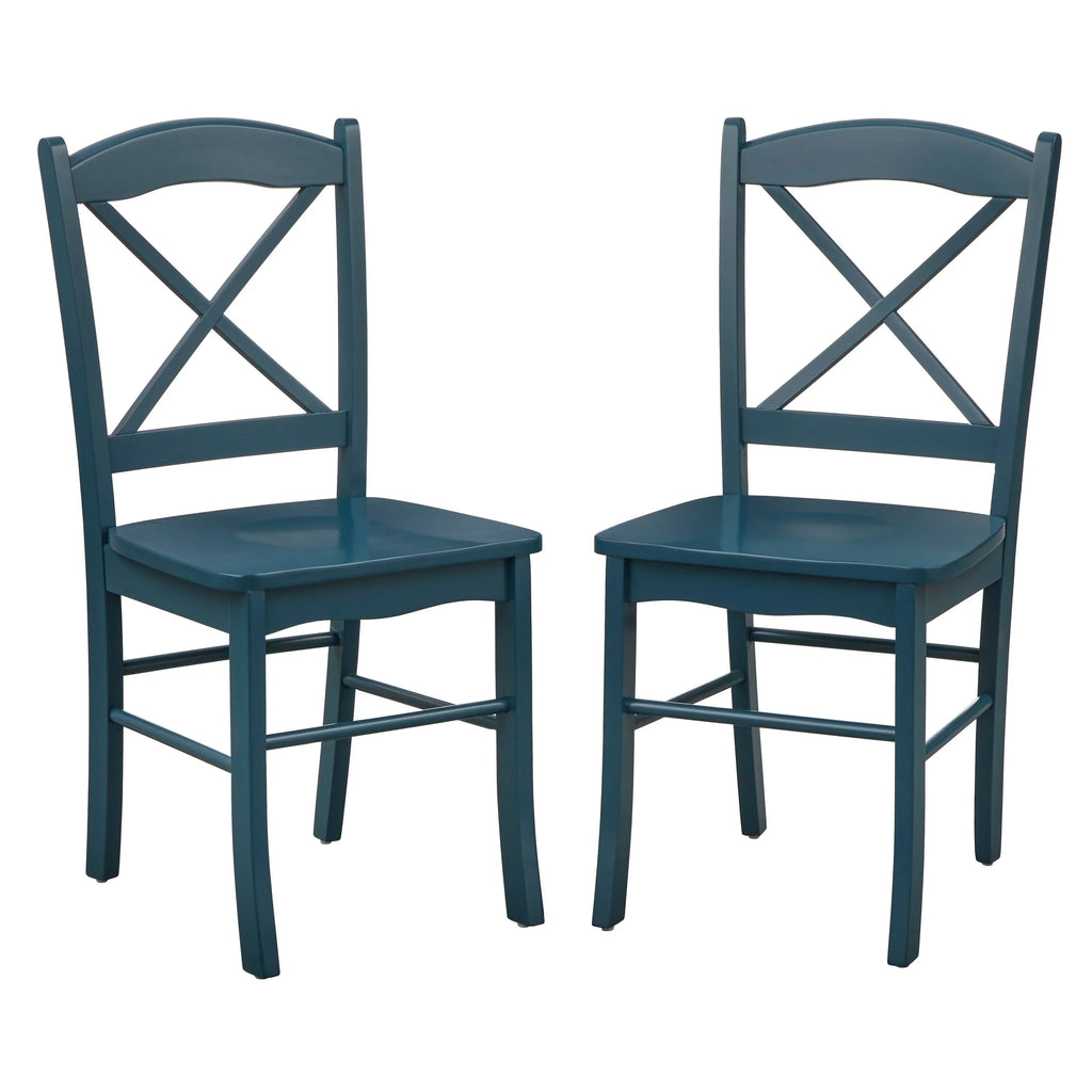 Cadeiras de jantar Simple Living Country Cottage (conjunto de 2)