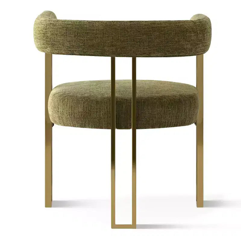 Conjunto de mesa de jantar extensível de redonda para oval com 4 cadeirões de veludo, design moderno com pé central, acomoda até 8 pessoas-Panipeachy