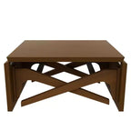 2-in-1-salontafel, uitschuifbare eettafel, tafel met verstelbare hoogte voor thuis en kantoor, ruimtebesparend - ModernLuxe