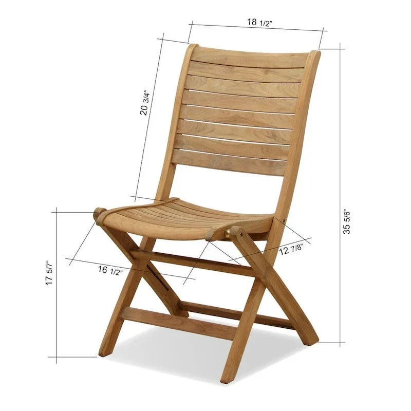 Conjunto de jantar extensível de exterior Amazonia Teak Sessa com 13 peças - 13 peças