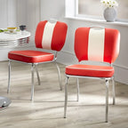 Simple Living Raleigh Retro-5-teiliges Esszimmer-Set