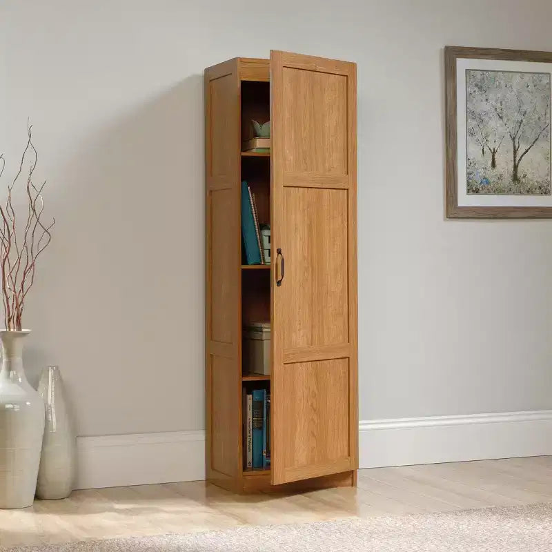 Mobile dispensa - rovere Highland, stile tradizionale, 3 ripiani regolabili