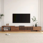Moderner ausziehbarer und erweiterbarer TV-Schrank mit 4 Schubladen, für Fernseher bis 103 Zoll – 78,54 T × 15,74 B × 13,78 H