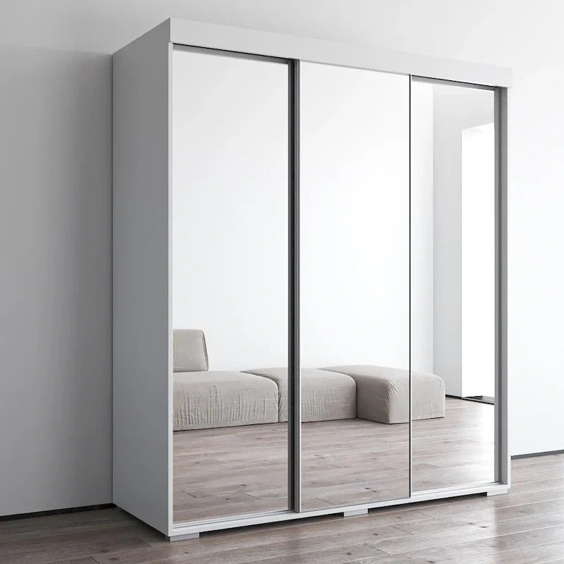Armoire-miroir à 3 portes Strick & Bolton Suger