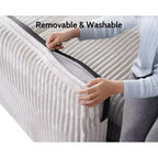 Modulares Cord-Sofaelement von Dyonery mit abnehmbaren, waschbaren Bezügen