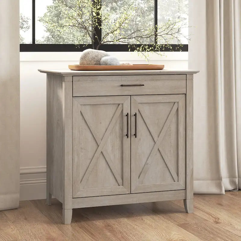Sekretářský stůl Key West s úložnou skříňkou od Bush Furniture